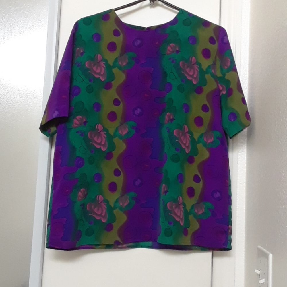Short sleeve blouse
